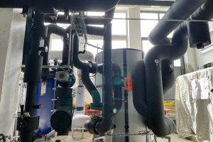 Heizzentrale - Pufferspeicher